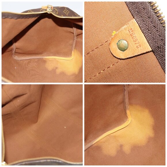 LOUIS VUITTON Monogram Keepall 50 Boston Bag M41426 LV Auth 119006 - Picture 15 of 16